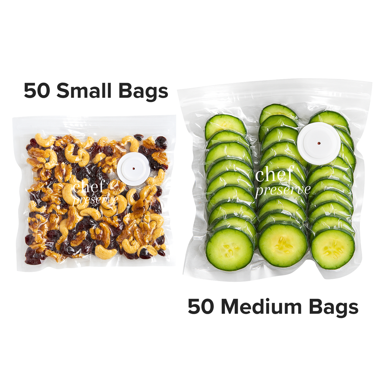 100 Vacuum Bags