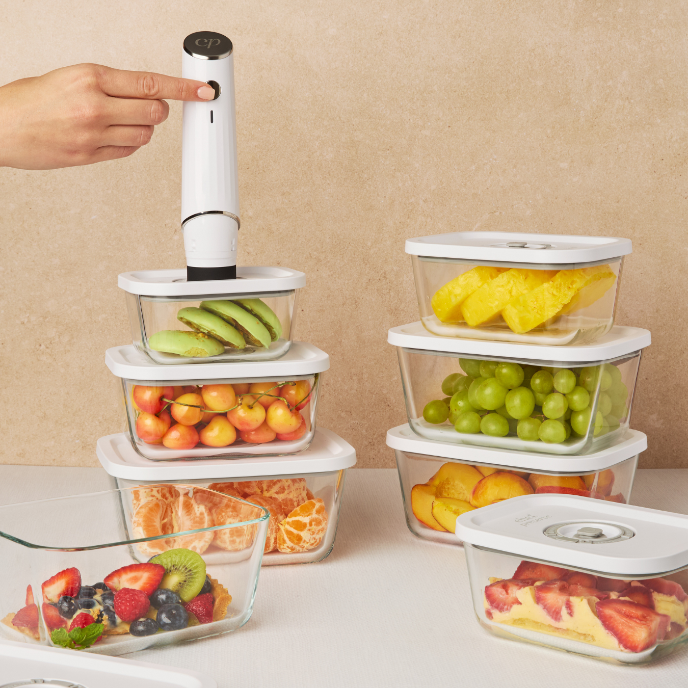 Chef Preserve Compact Vacuum Sealer Meal Prep Bundle