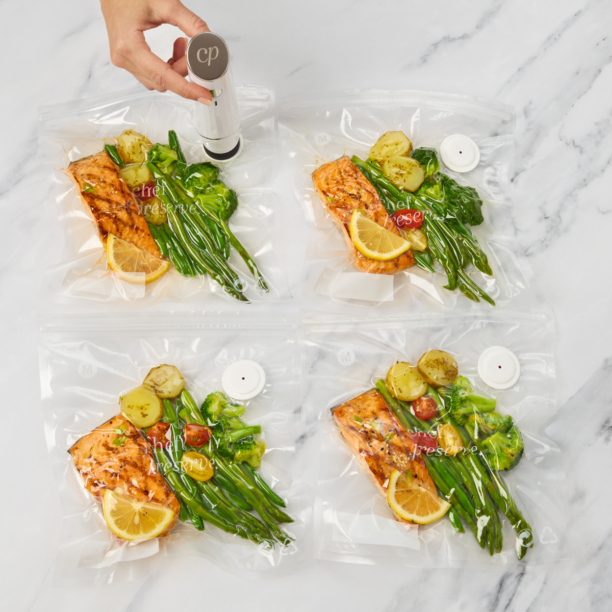 Chef Preserve Compact Vacuum Sealer Meal Prep Bundle
